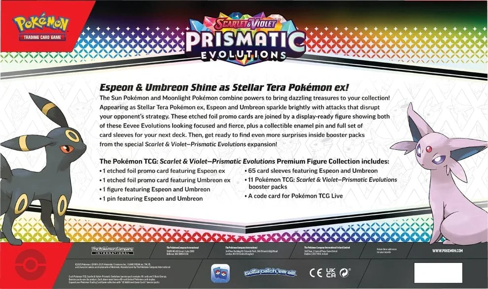 Pokémon Prismatic Evolutions Premium-Figurensammlung (SV8.5)