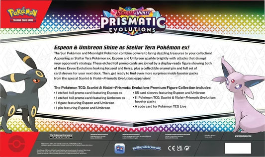 Pokémon Prismatic Evolutions Premium Figure Collection (SV8.5)