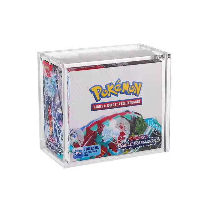 acrylic case for pokemon cards Booster Box Acrylic Case – Detsuki