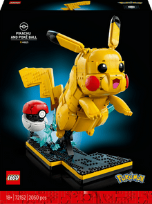 Detsuki - LEGO® Pokémon 72152 - Pikachu and Poké Ball