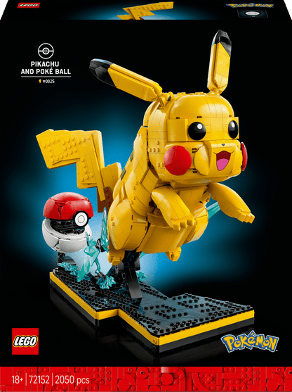 Detsuki - LEGO® Pokémon 72152 - Pikachu and Poké Ball