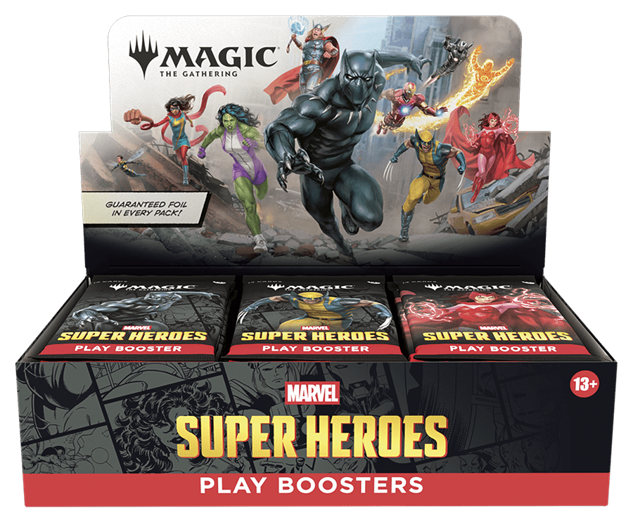 Detsuki - Magic: The Gathering | Marvel Super Heroes Play Booster Display