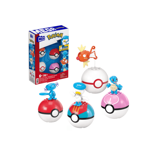 Detsuki - Mega Pokémon Water - Type Trainer Team 79 pieces