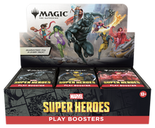 Magic: The Gathering | Marvel Super Heroes Play Booster Dispaly