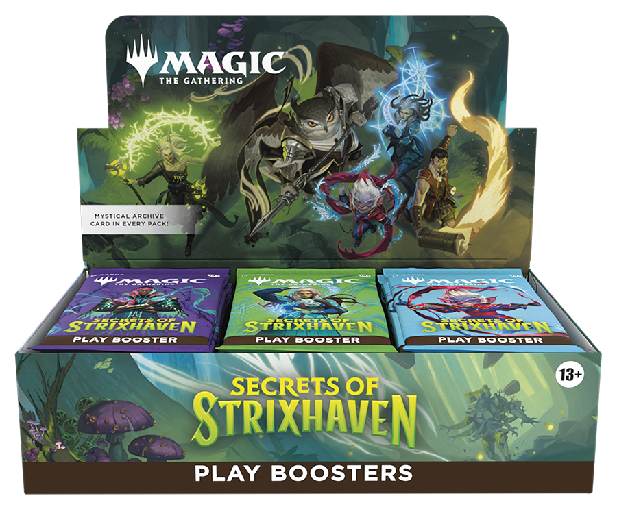 Magic: The Gathering | Geheimnisse von Strixhaven Play-Booster-Display