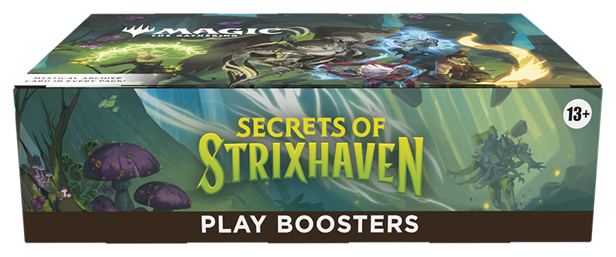 Magic: The Gathering | Geheimnisse von Strixhaven Play-Booster-Display