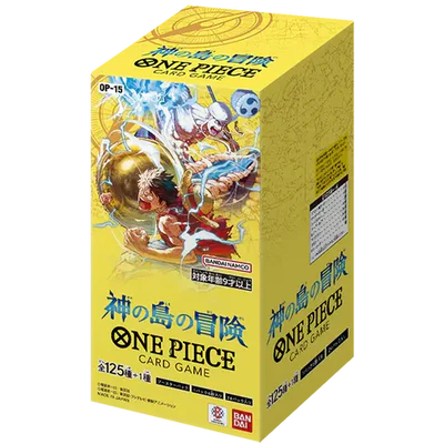 Detsuki - One Piece Adventure on Kami's Island (OP-15) Booster Display
