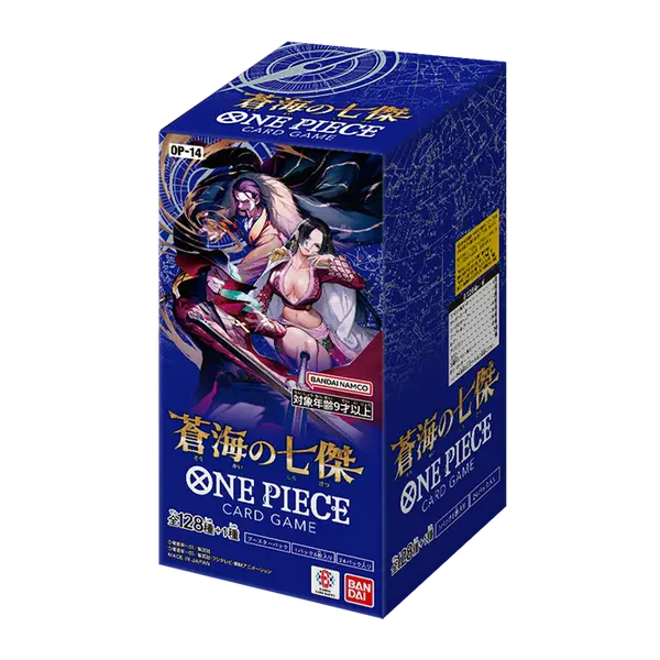 Detsuki - One Piece The Azure Sea's Seven (OP-14) Booster Dispaly