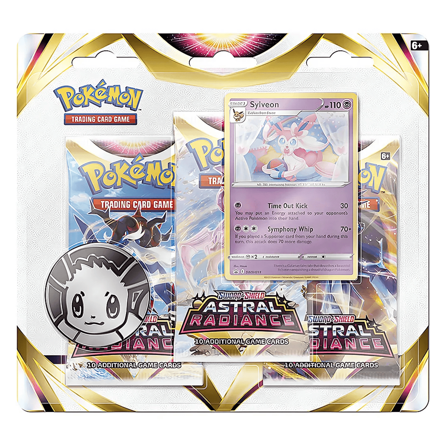 Detsuki - Pokémon Astral Radiance Three Pack Blister (SWSH10)