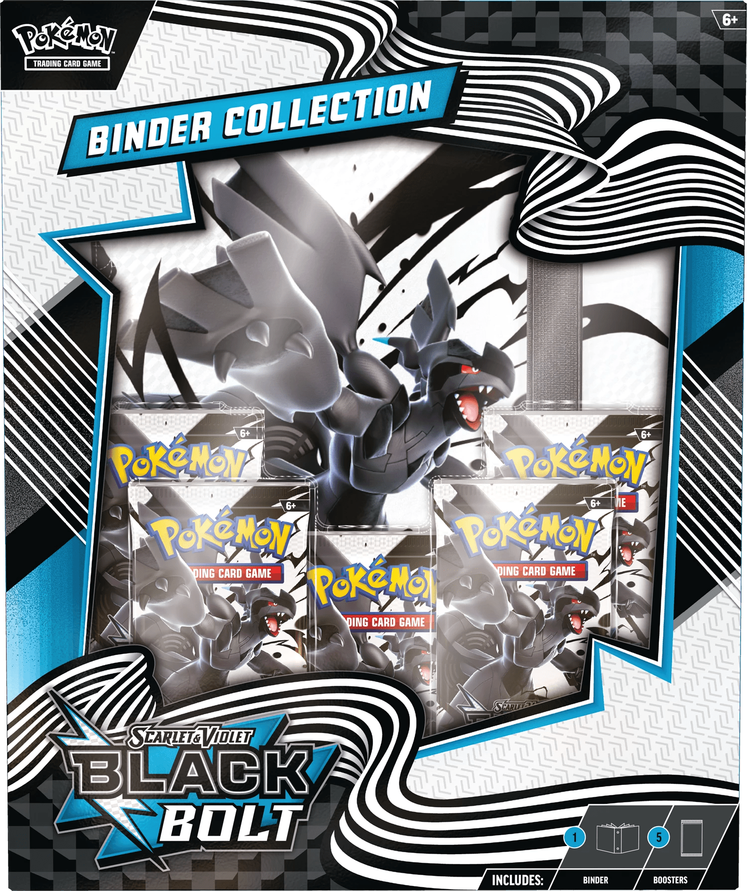 Pokémon Black Bolt Pocket Portfolio Collection
