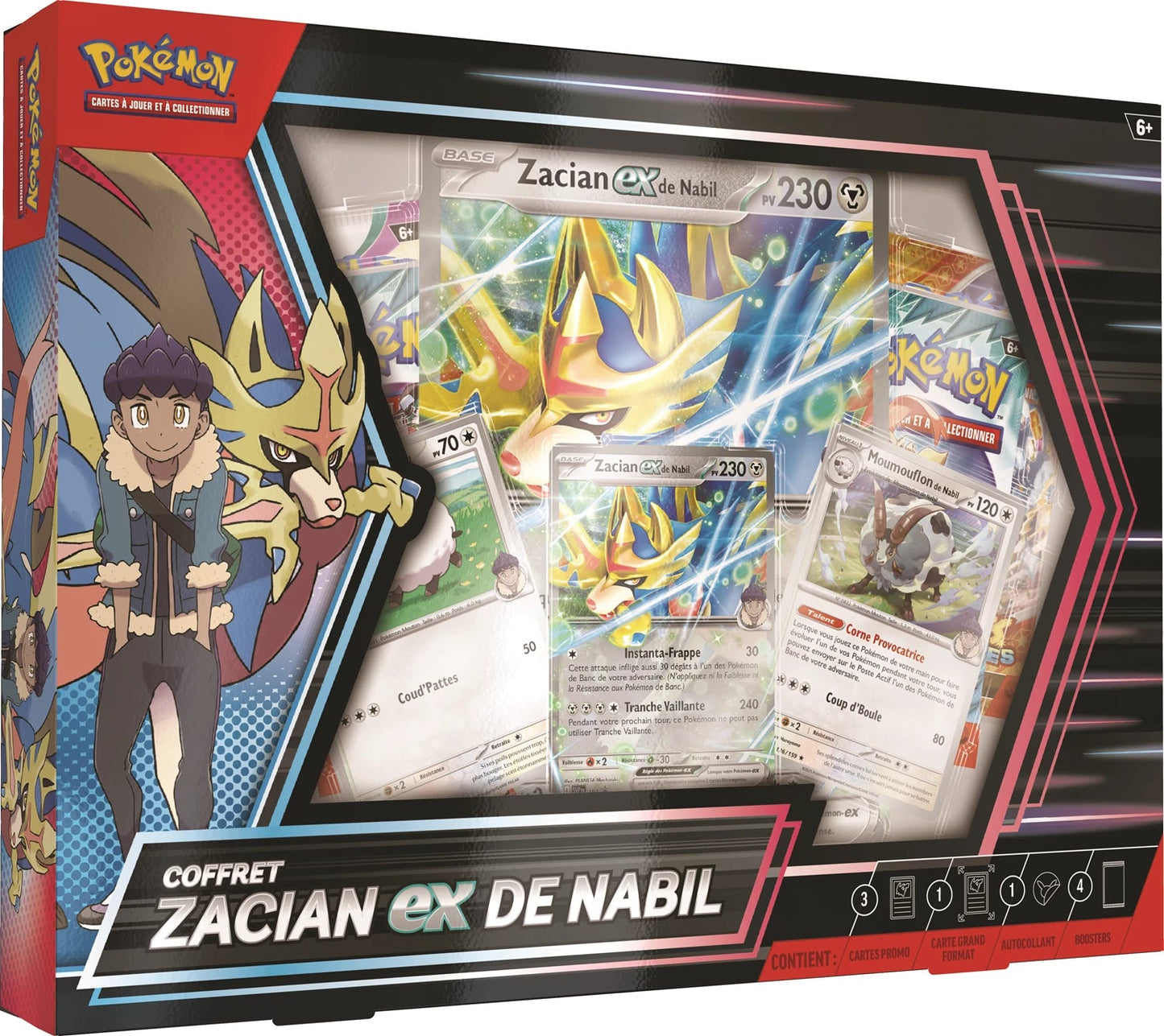 Detsuki - Pokémon Hop's Zacian ex Box