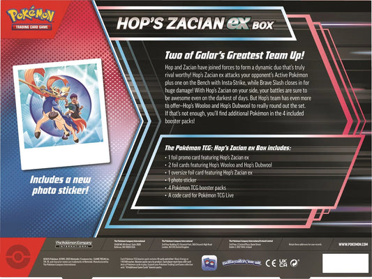 Detsuki - Pokémon Hop's Zacian ex Box