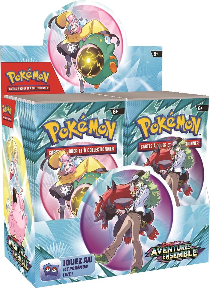 Detsuki - Pokémon Journey Together Display box (SV09)