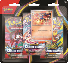 Detsuki - Pokémon Mega Evolutions Chaos Rising Three Pack Blister (ME04)