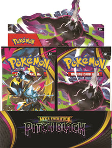 Detsuki - Pokémon Mega Evolutions Pitch Black Display Box (ME05)