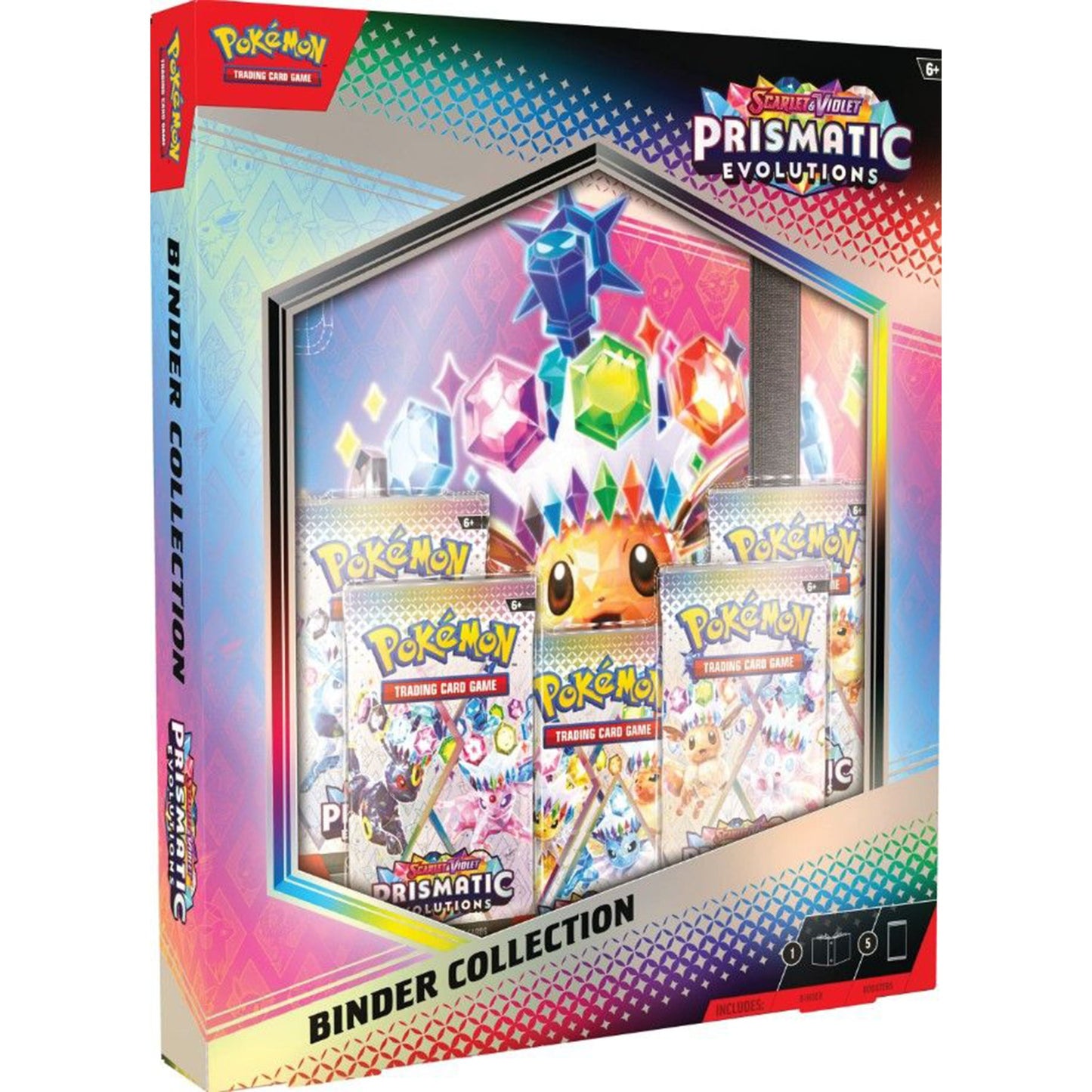 Detsuki - Pokémon Prismatic Evolutions Binder Collection (SV8.5)