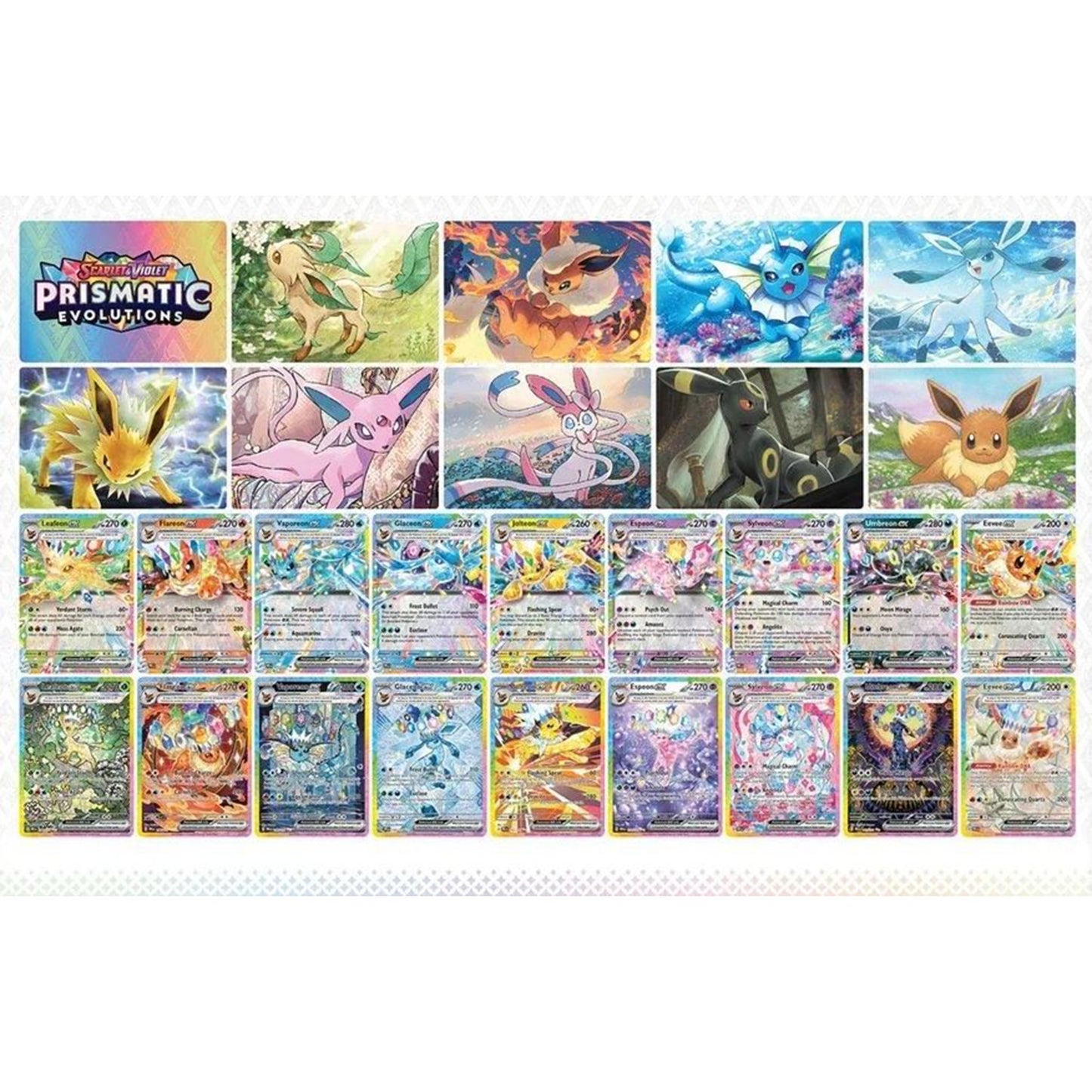 Detsuki - Pokémon Prismatic Evolutions Poster Collection (SV8.5)