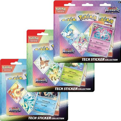 Detsuki - Pokémon Prismatic Evolutions Tech Sticker Collection (SV8.5)