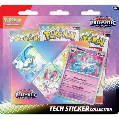 Detsuki - Pokémon Prismatic Evolutions Tech Sticker Collection (SV8.5)