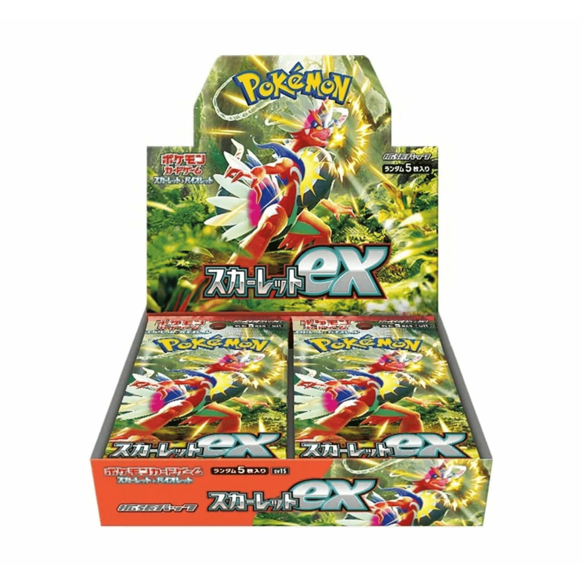 Detsuki - Pokémon Scarlet EX Display Box (SV1S)