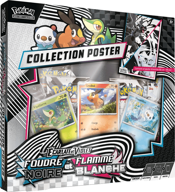 Detsuki - Pokémon Unova White Flare & Black Bolt Poster Collection (SV10.5)