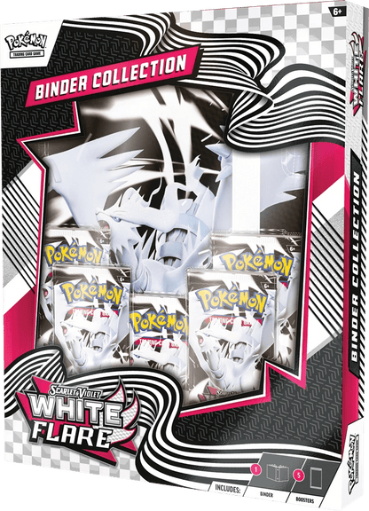 Pokémon White Flare Pocket Portfolio Collection (SV10.5)