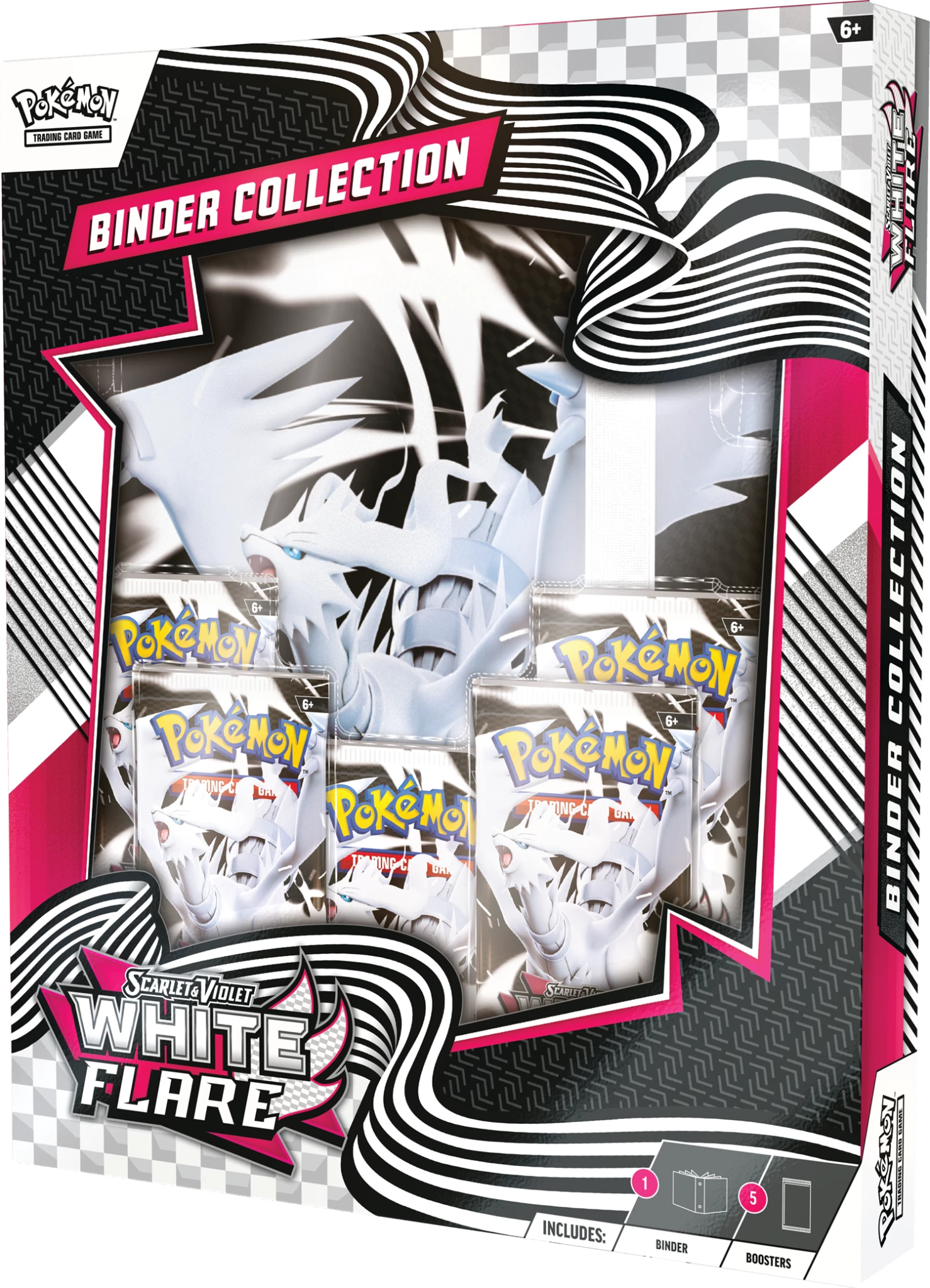 Pokémon White Flare Pocket Portfolio Collection (SV10.5)