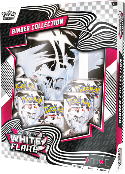 Pokémon White Flare Pocket Portfolio Collection (SV10.5)