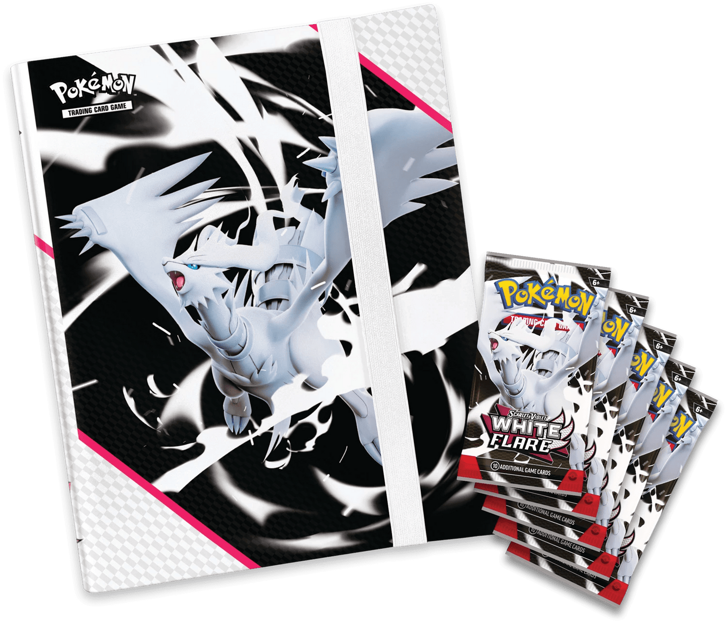 Pokémon White Flare Pocket Portfolio Collection (SV10.5)