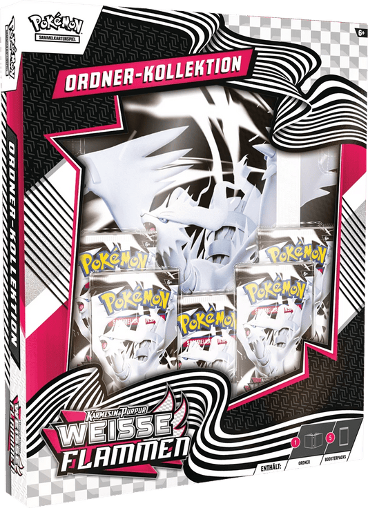Pokémon White Flare Pocket Portfolio Collection (SV10.5)