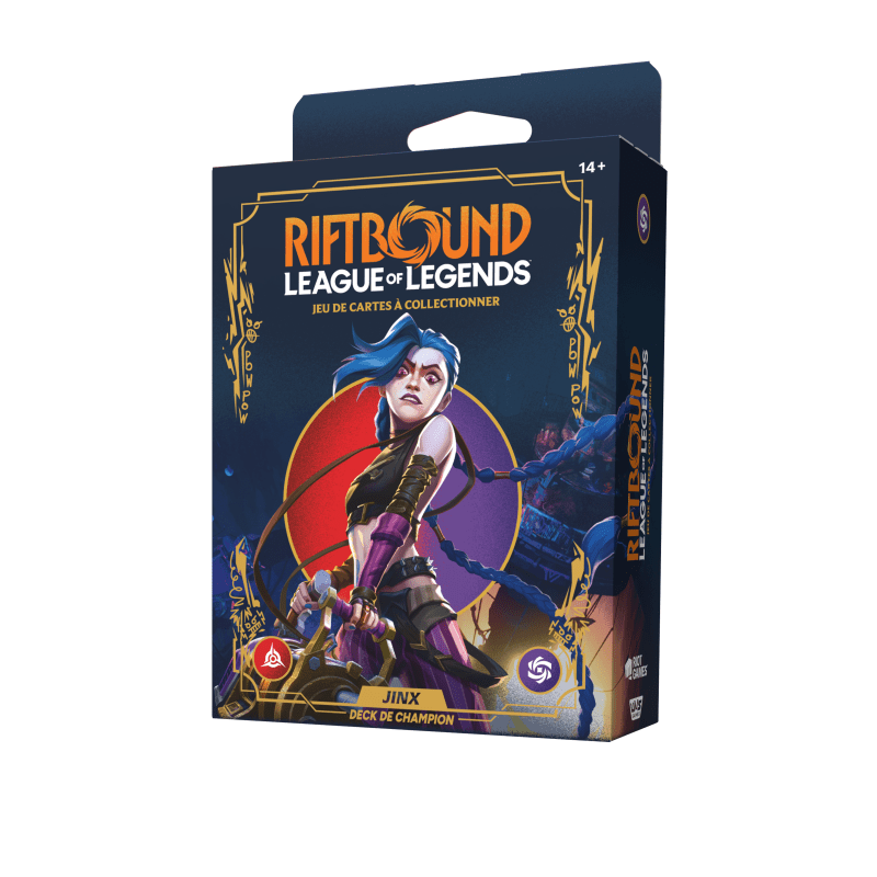 Detsuki - Riftbound League of Legends Origins Jinx Champion Deck