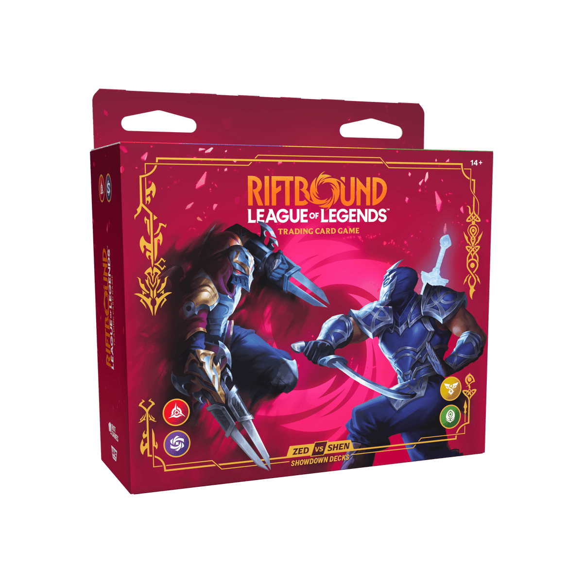 Detsuki - Riftbound League of Legends Vendetta Champion Deck Showdown: Zed vs Shen Display