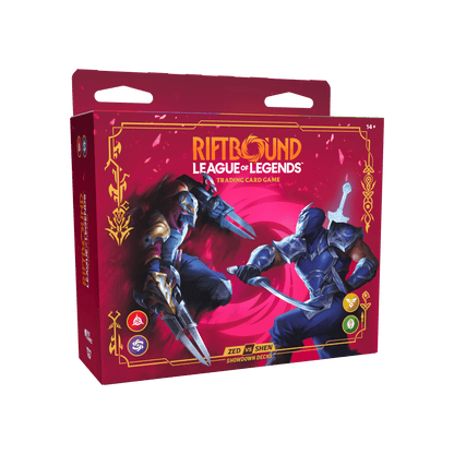 Detsuki - Riftbound League of Legends Vendetta Champion Deck Showdown: Zed vs Shen Display