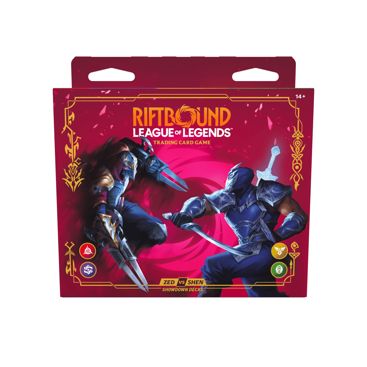 Detsuki - Riftbound League of Legends Vendetta Champion Deck Showdown: Zed vs Shen Display