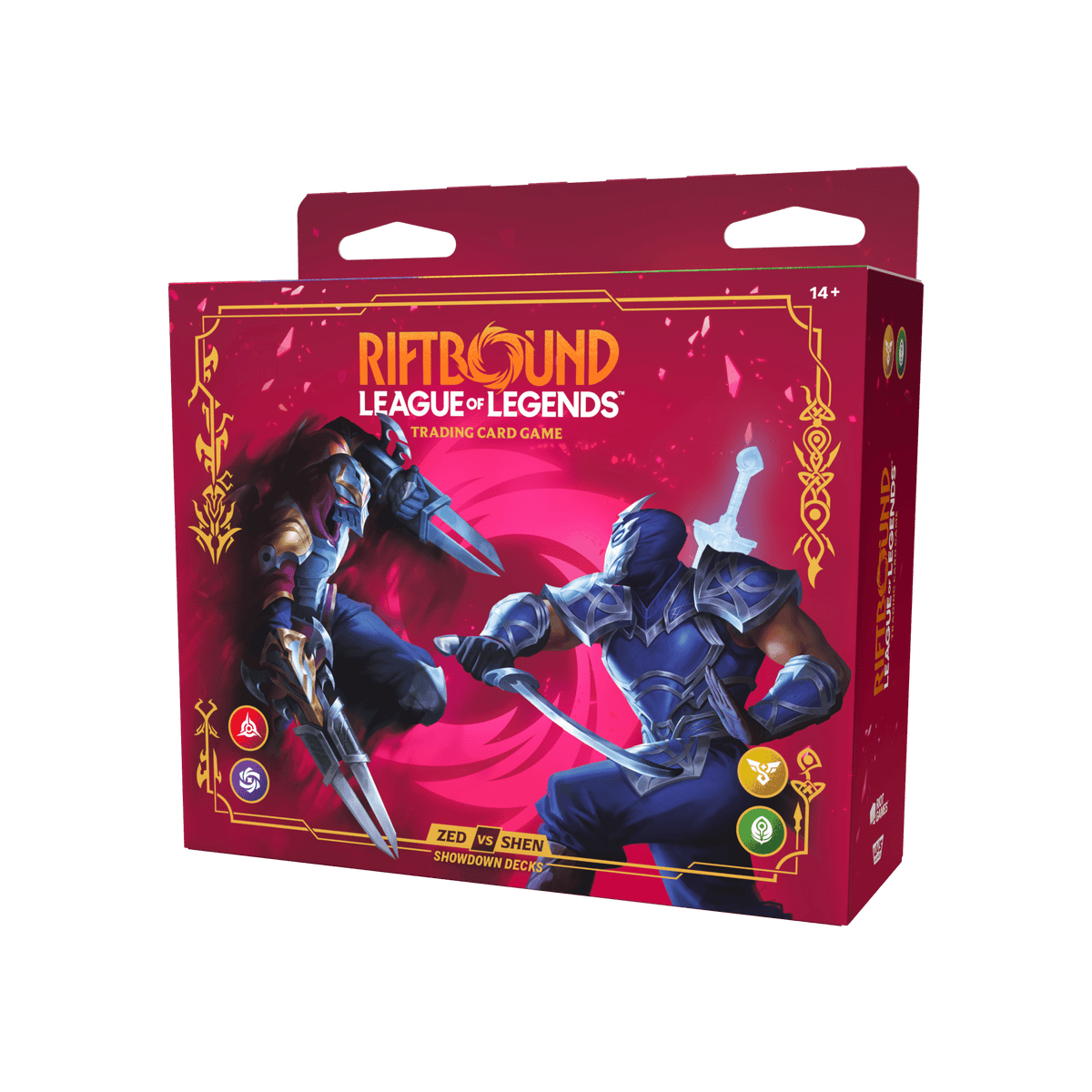 Detsuki - Riftbound League of Legends Vendetta Champion Deck Showdown: Zed vs Shen Display