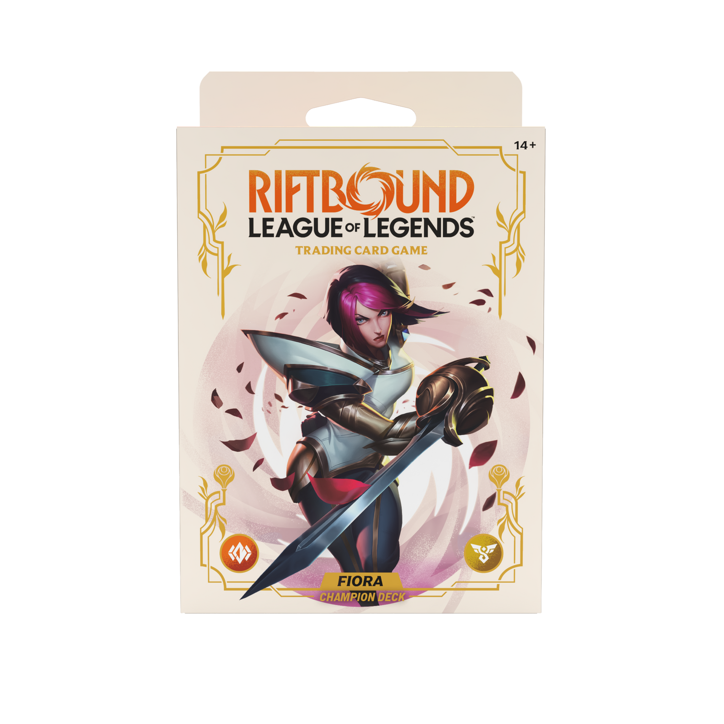 Riftbound League of Legends Spiritforged Fiora Champion Deck
