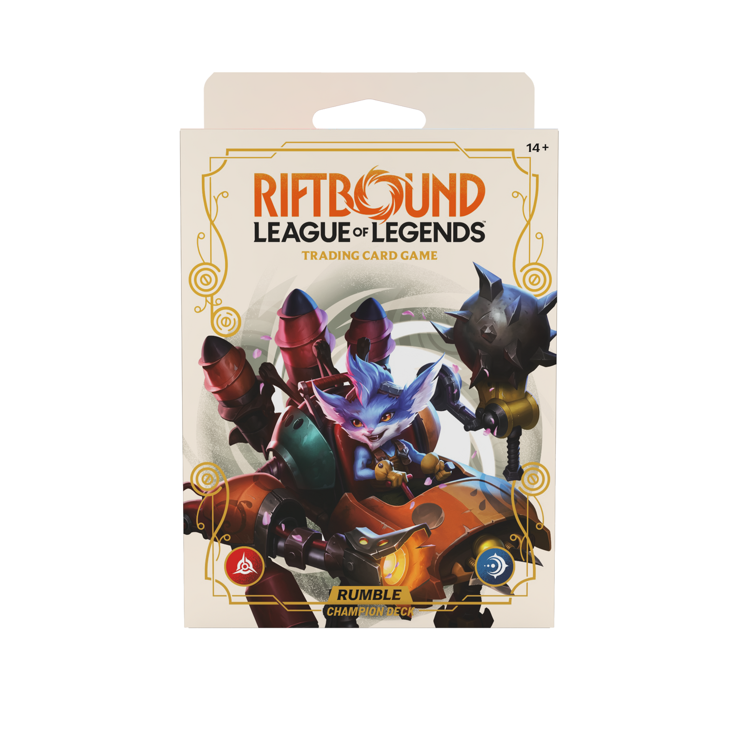 Riftbound League of Legends Spiritforged Rumble Champion Deck