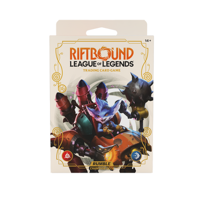 Riftbound League of Legends Spiritforged Rumble Champion Deck