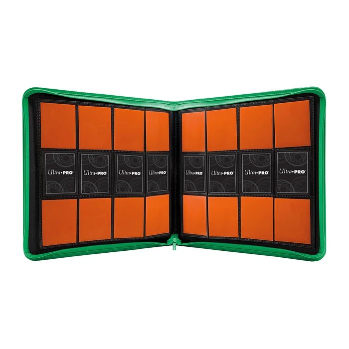 Detsuki - UltraPro PRO - Binder Zippered 12 - Pocket - Green