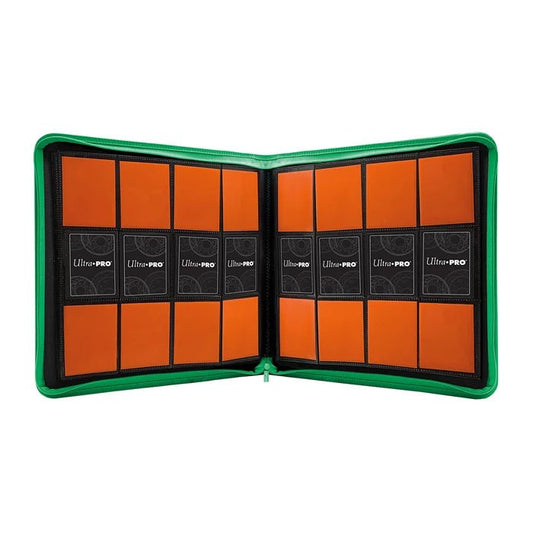 Detsuki - UltraPro PRO - Binder Zippered 12 - Pocket - Green