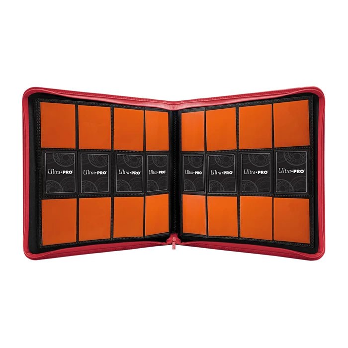 Detsuki - UltraPro PRO - Binder Zippered 12 - Pocket - Red