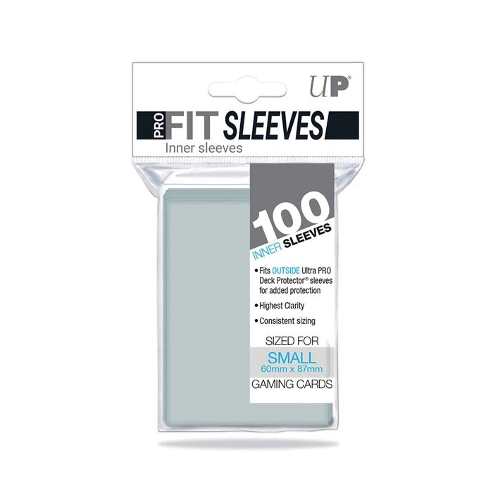 Ultra Pro-Fit Sleeves Transparent Protèges cartes Ultra Pro-Fit Sleeves Transparent Protèges cartes